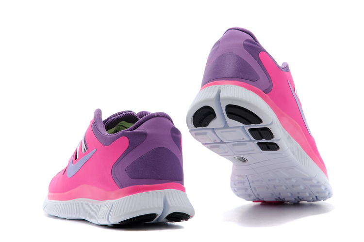 nouvelle Nike Free 5.0 femmes plus rose pourpre (4)